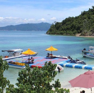 10 Gambar  Pulau Tegal  Mas Bandar Lampung Pesawaran 